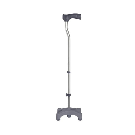 L Shape Quadripod Adjustable Walking Stick