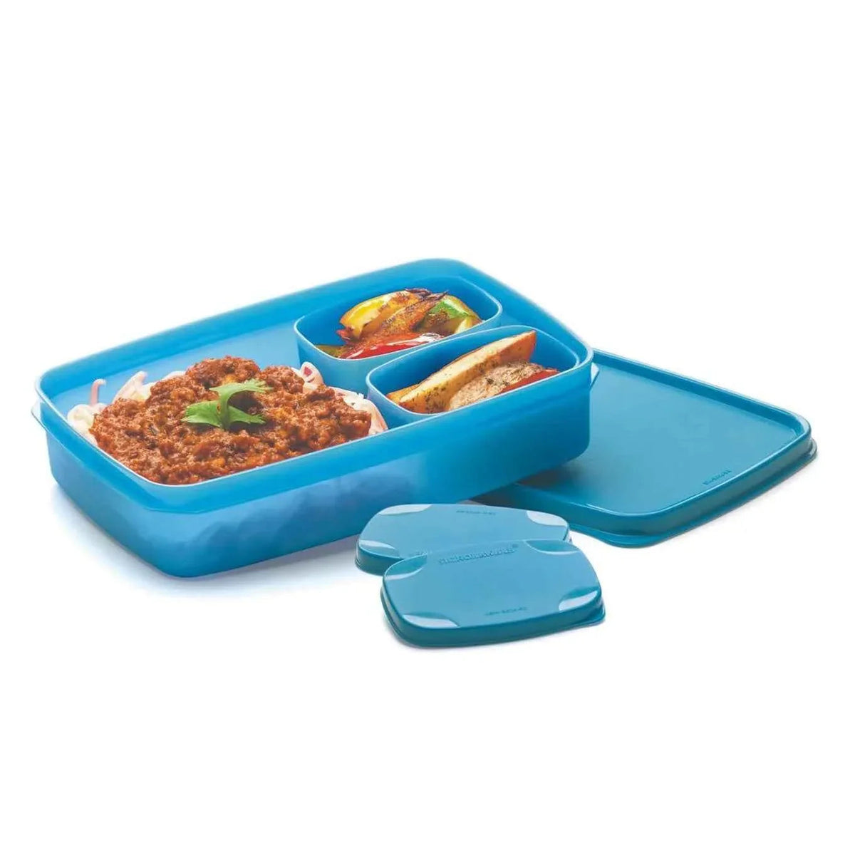 BPA Free Microwave Safe Plastic Lunch Box Set
