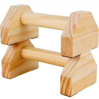 Classic Wooden Push Up Bars Set of 2