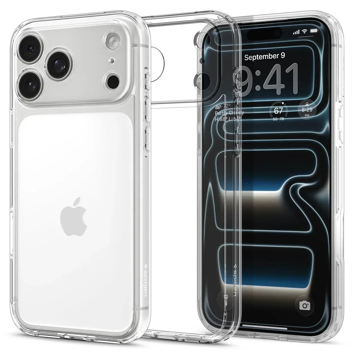 Back Cover Case Compatible with iPhone 17 Pro (Crystal Clear) - Snagva