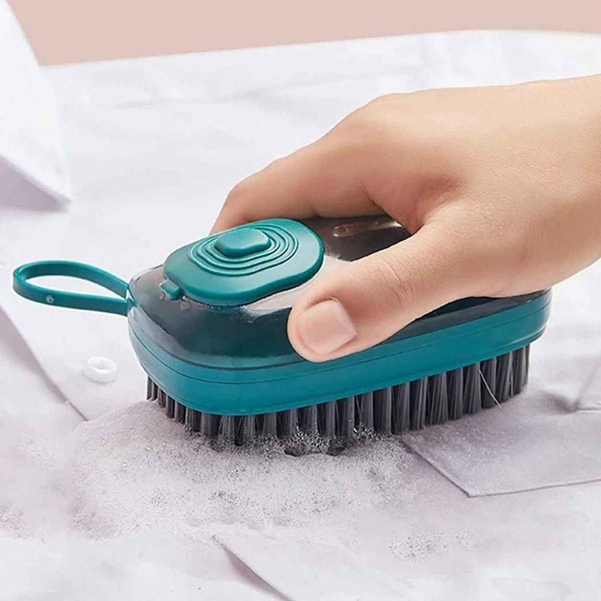 3-in-1 Cleaning Brush with Soap Dispenser