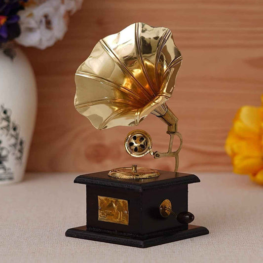 Premium Square Gramophone Showpiece