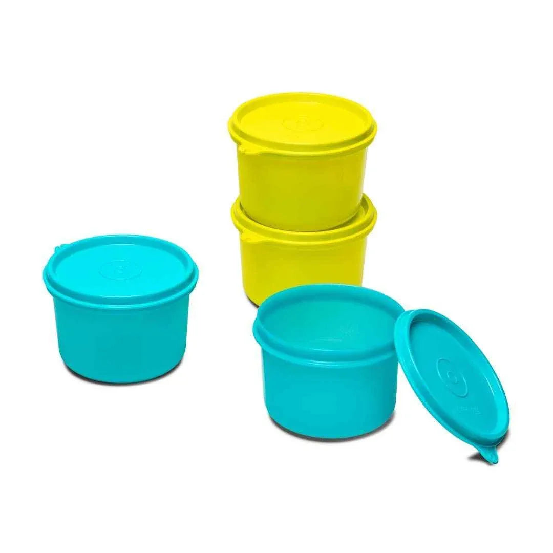 Executive Liquid Tight Plastic Lunch Bowl Set