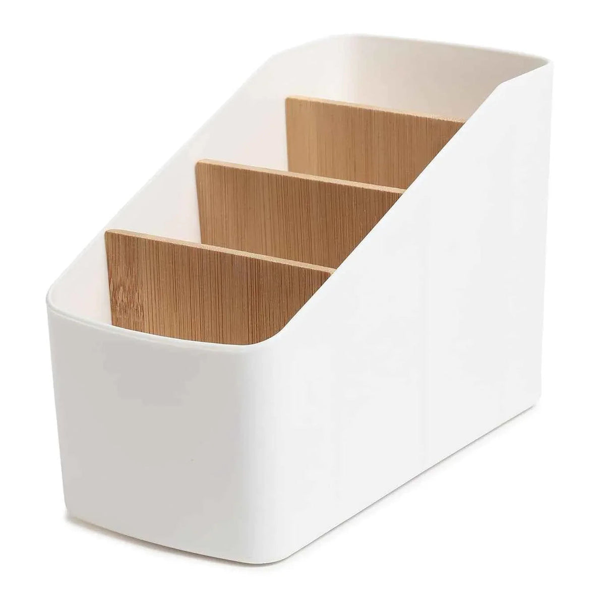 4 Compartment Remote & Pen Desk Organizer