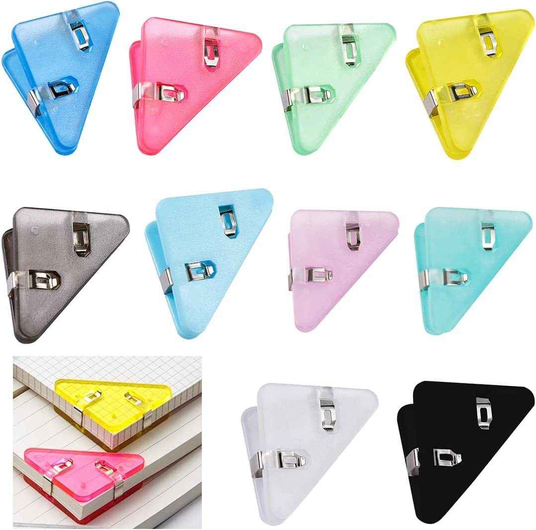 Triangle Paper Clips Set Multicolor