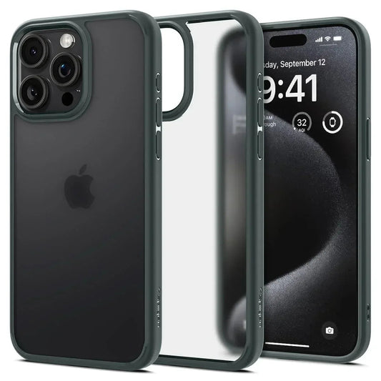 Back Cover Case Compatible with iPhone 15 Pro (Frost Green)