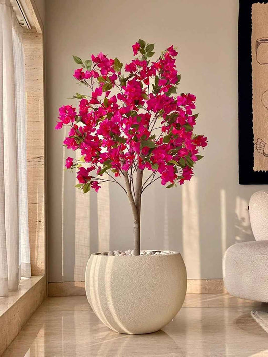 Artificial Bougainvillea Plant with Pot 4 Ft