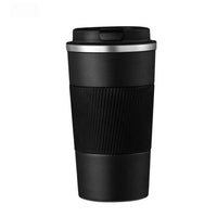 Insulated travel coffee mug with lid, sleek design, 510ml capacity, perfect for hot and cold beverages