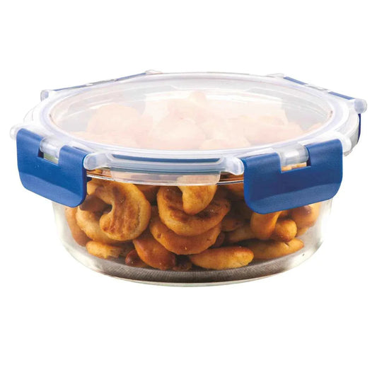 Borosilicate Glass Round Lunch Box 620ml