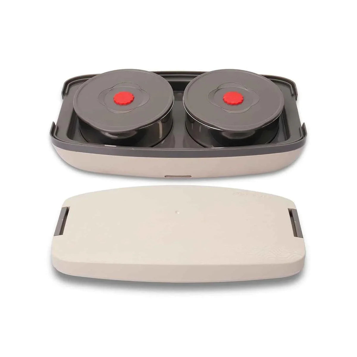 Electric Hotpot Lunch Box with Steel Containers