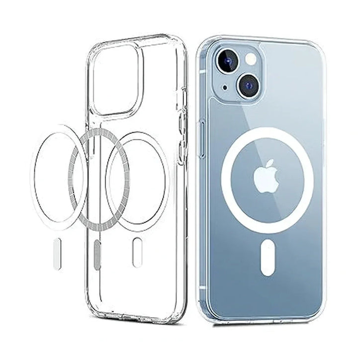 Clear Magnetic Case for iPhone 13/14 (Magsafe) - Snagva