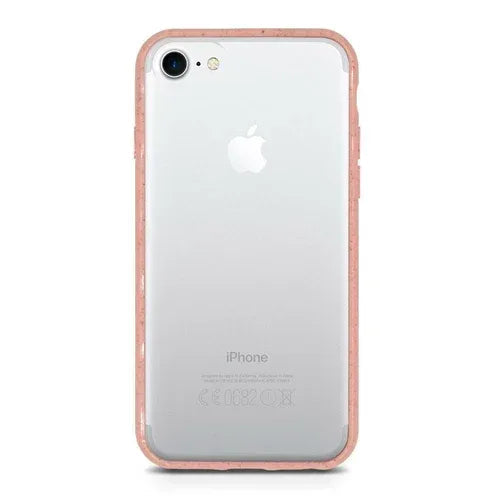 Biodegradable phone case - Transparent Pink - Snagva