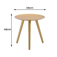 Side end table with drawers highlighting elegant wood grain and practical design.