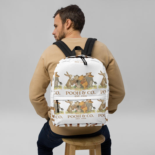 bag disney pooh&co Backpack — Bella+Canvas Tee
