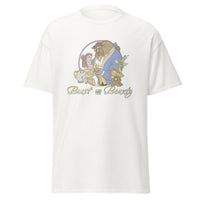 Disney Beauty and the Beast Vintage — Bella+Canvas Tee fan art by Snagva