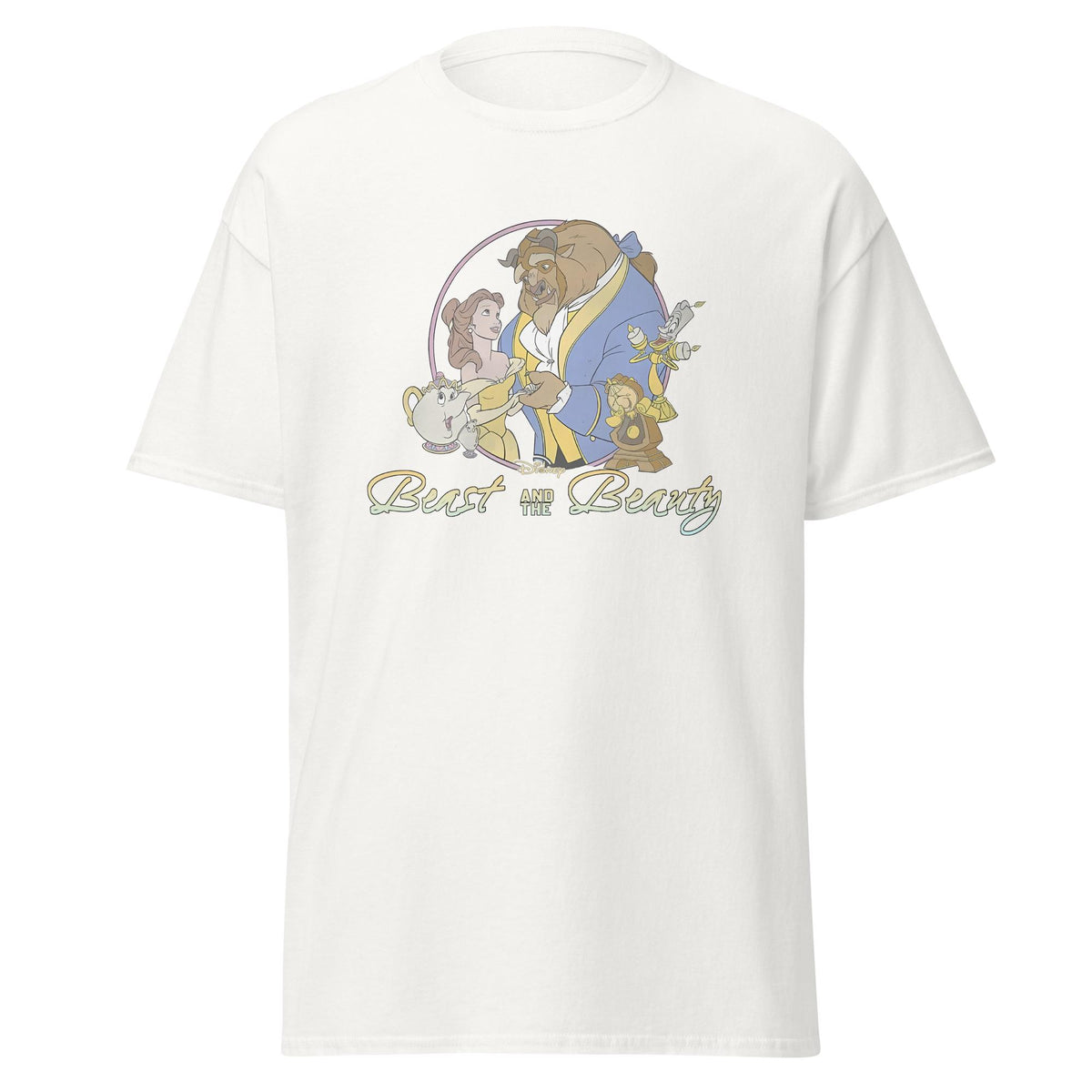 Disney Beauty and the Beast Vintage — Gildan Hoodie fan art by Snagva