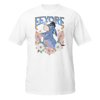 Retro Disney Eeyore Floral Vintage Tee | Winnie the Pooh Gra — Gildan Hoodie fan art by Snagva