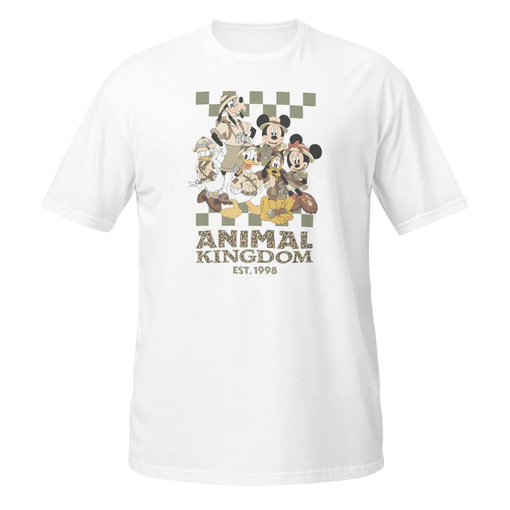 Retro Animal Kingdom Mickey Friends Vintage Tee | Disney Saf — Comfort Colors Tee fan art by Snagva