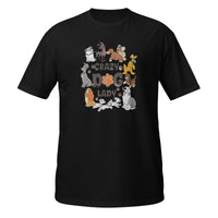 Crazy Dog Lady Disney Tee | Retro 101 Dalmatians Dogs Vintag — Bella+Canvas Tee fan art by Snagva