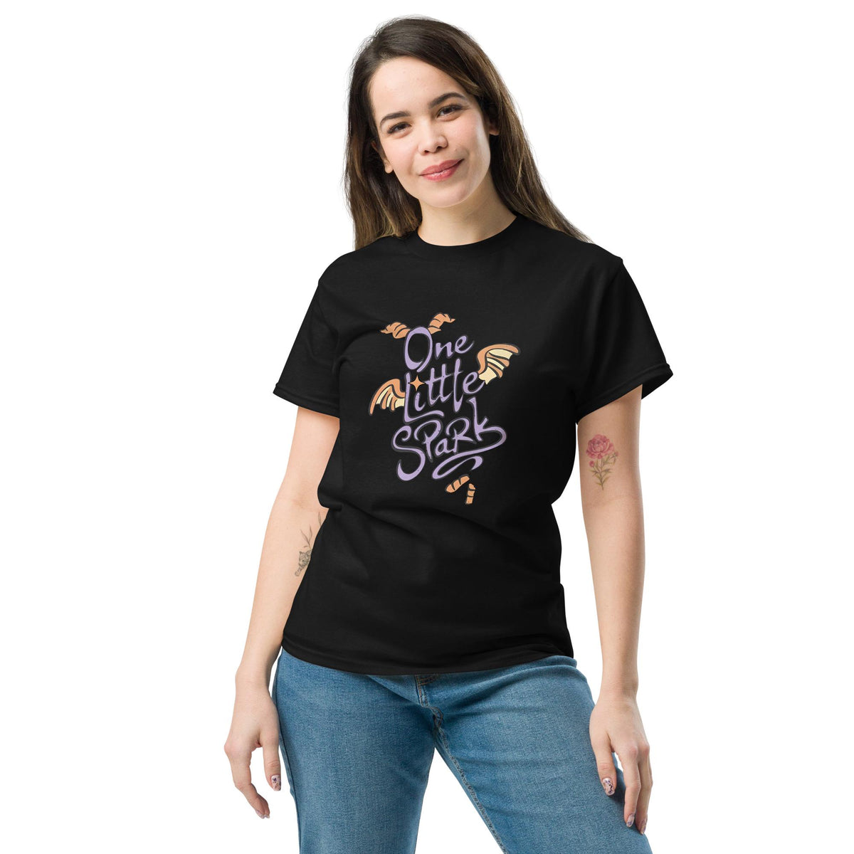 one little spark retro disney/Unisex classic — Gildan Sweatshirt fan art by Snagva