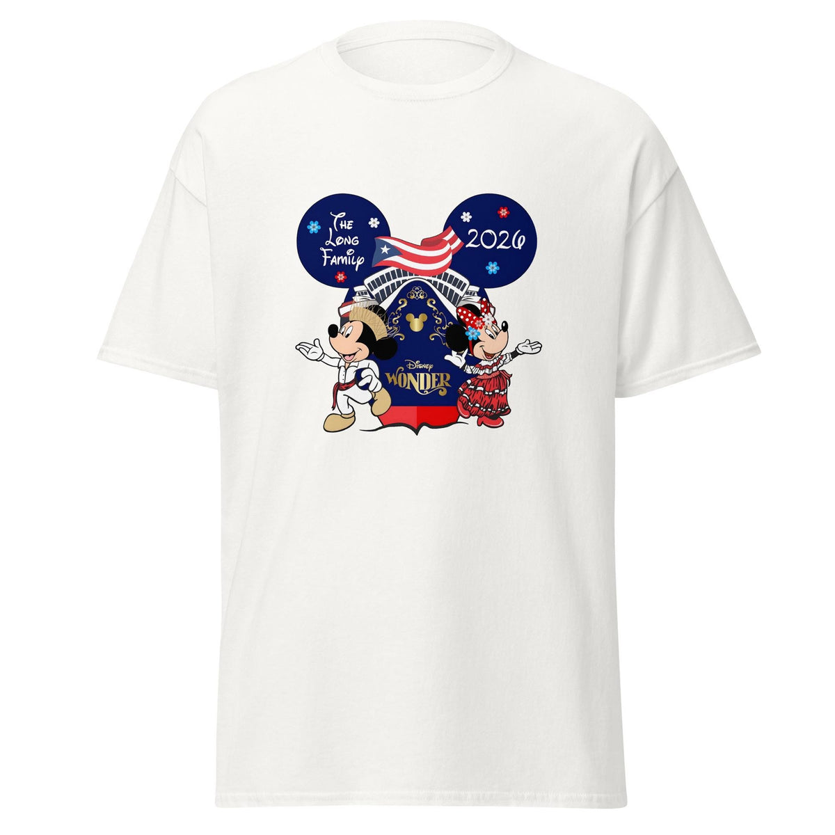 Disney Family 2026 Wonder Cruise Vintage — Bella+Canvas Tee fan art by Snagva