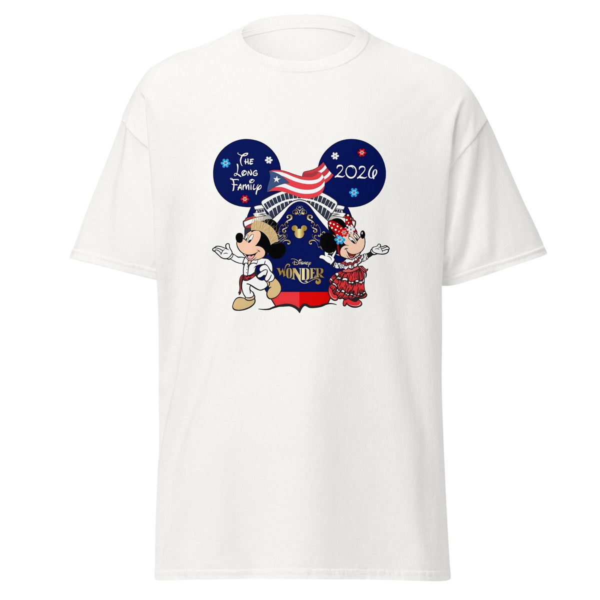 Disney Family 2026 Wonder Cruise Vintage — Gildan Hoodie fan art by Snagva