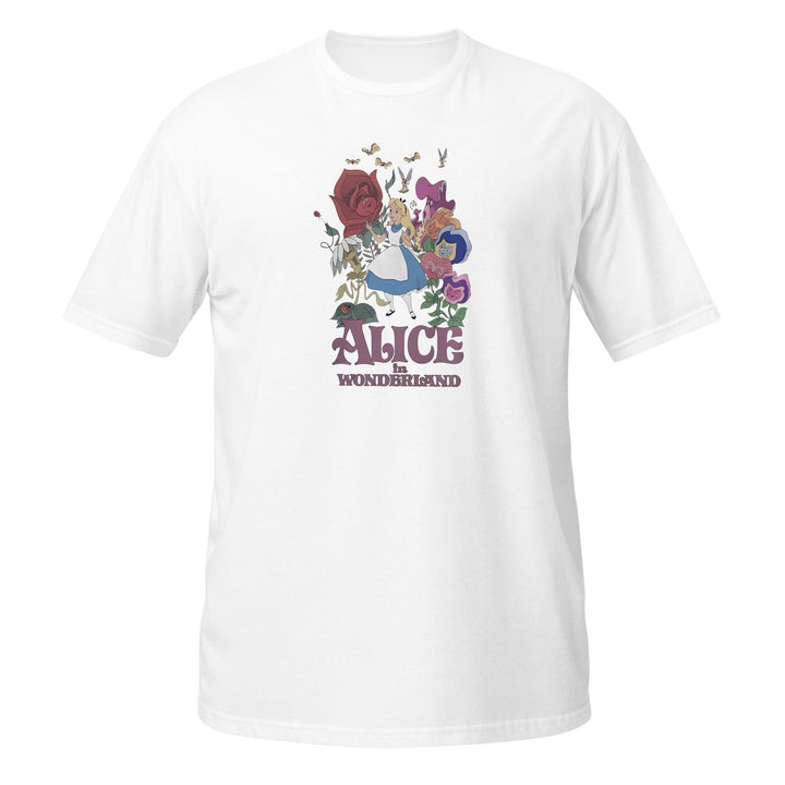 Retro Alice in Wonderland Vintage Disney Tee | Classic Disne — Bella+Canvas Tee fan art by Snagva