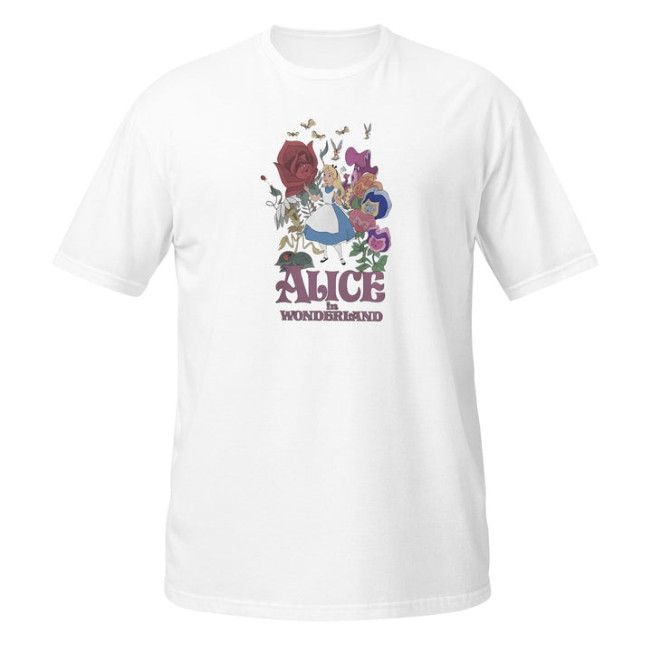 Retro Alice in Wonderland Vintage Disney Tee | Classic Disne — Gildan Sweatshirt fan art by Snagva