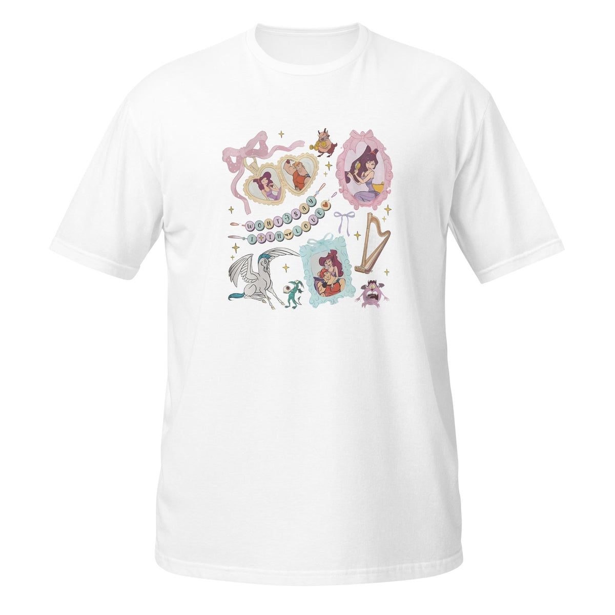 Retro Disney Megara Hercules Vintage Tee | 90s Disney Graphi — Comfort Colors Tee fan art by Snagva