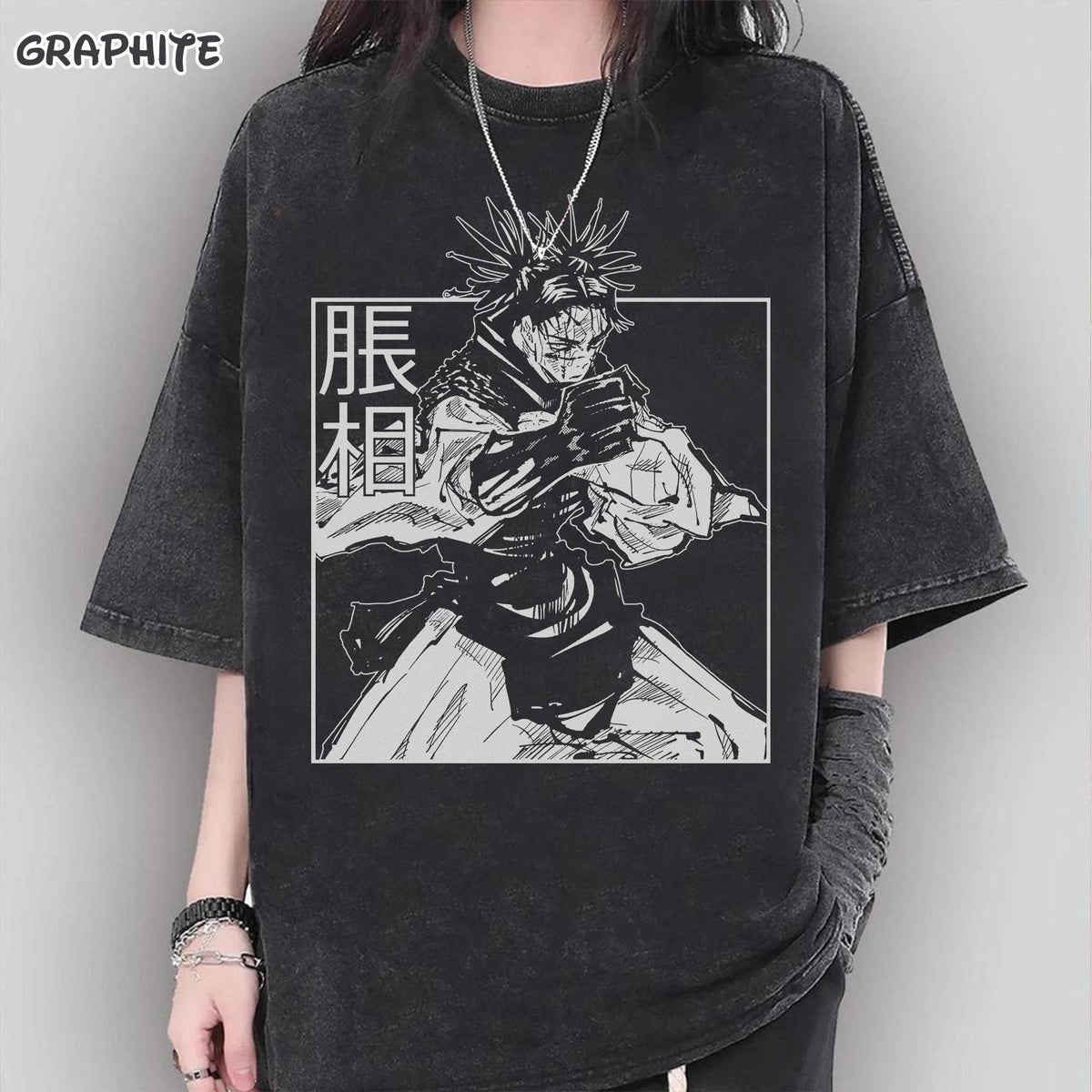 Choso Jujutsu Kaisen Anime — Comfort Colors Tee fan art by Snagva (2)