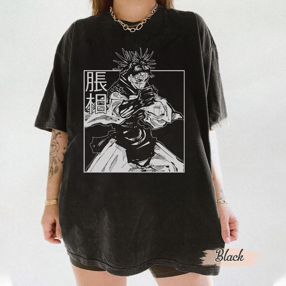 Choso Jujutsu Kaisen Anime — Bella+Canvas Tee fan art by Snagva (4)