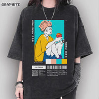 Yuji Itadori Jujutsu Kaisen — Gildan Hoodie fan art by Snagva (3)