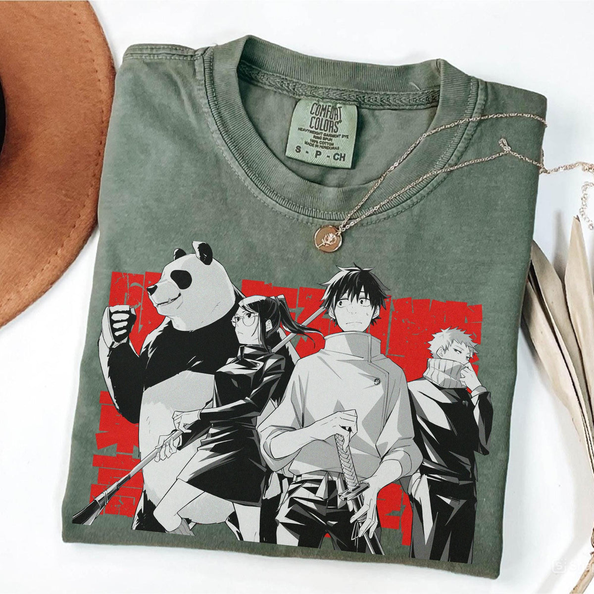 Jujutsu Kaisen Anime — Gildan Sweatshirt fan art by Snagva (3)