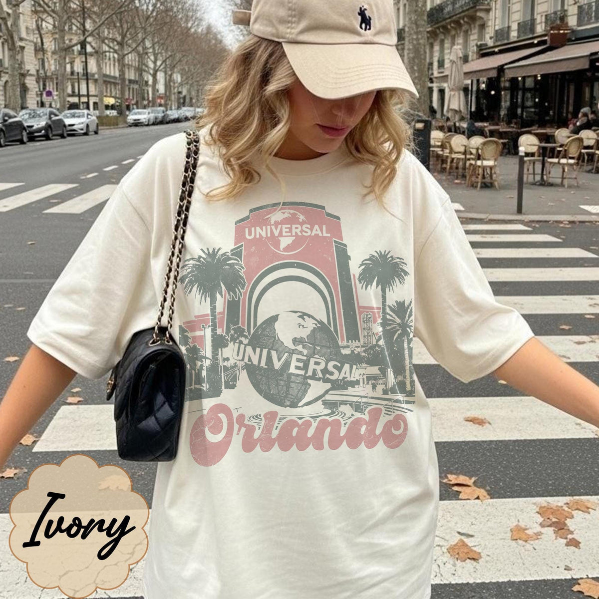 Retro Universal Studios Orlando — Bella+Canvas Tee fan art by Snagva