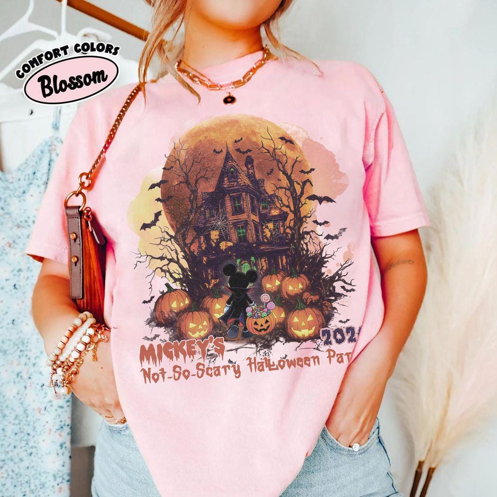 Retro Haunted Mansion Halloween — Bella+Canvas Tee fan art by Snagva (3)