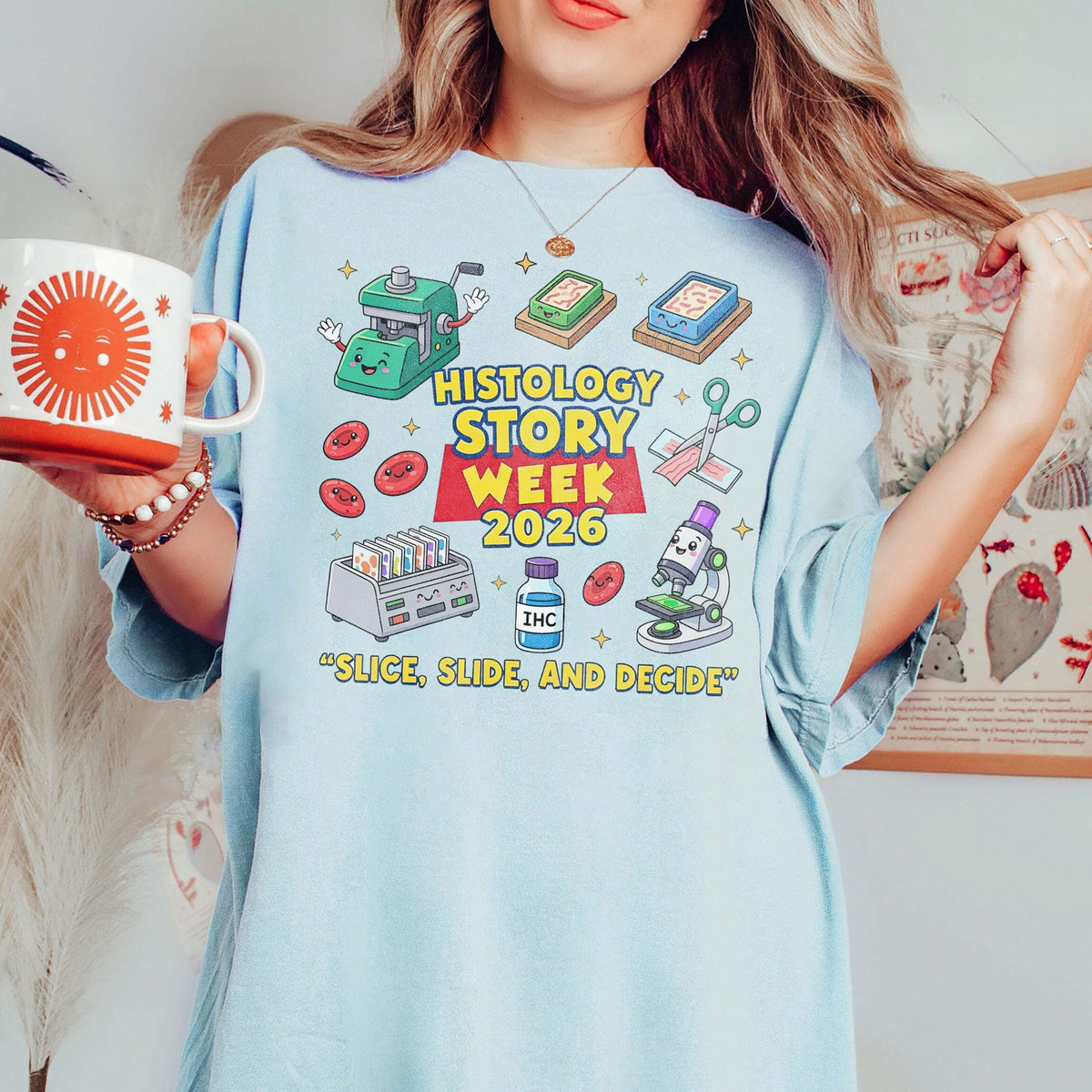 Retro Histology Lab Tech — Bella+Canvas Tee fan art by Snagva (6)