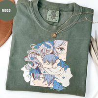 Frieren Beyond Journeys End Anime Tee Elf Mage Fantasy — Comfort Colors Tee fan art by Snagva (3)