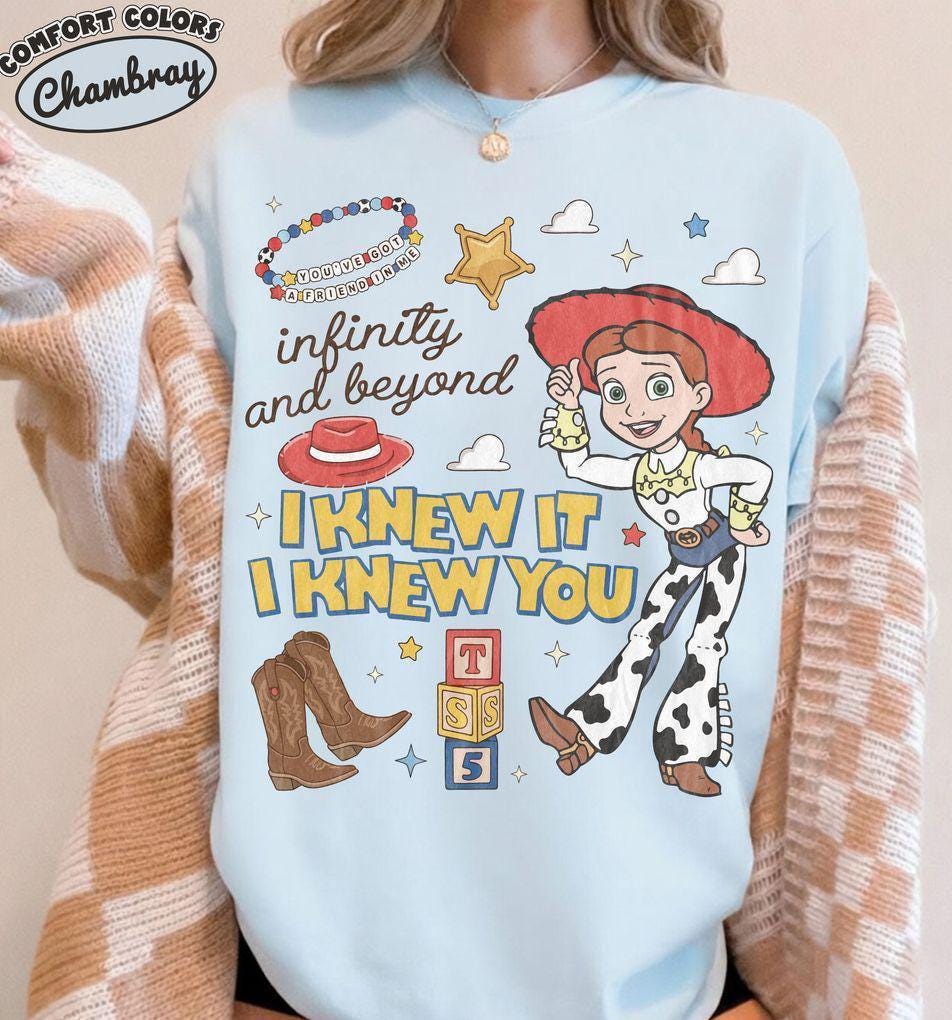 Retro Toy Story Jessie Western Cowboy — Bella+Canvas Tee fan art by Snagva (4)