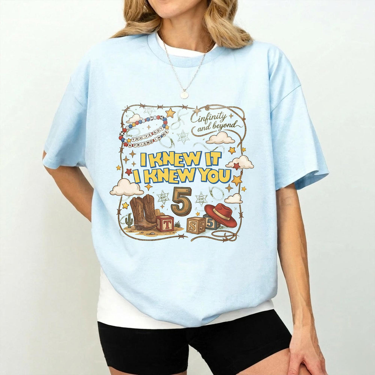 Retro I Knew You — Bella+Canvas Tee fan art by Snagva (4)
