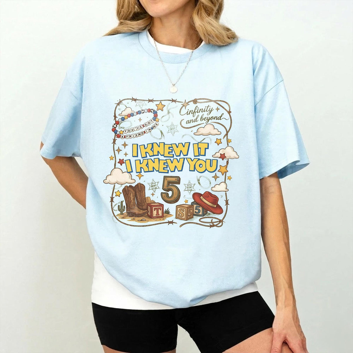 Retro I Knew You — Gildan Sweatshirt fan art by Snagva (4)