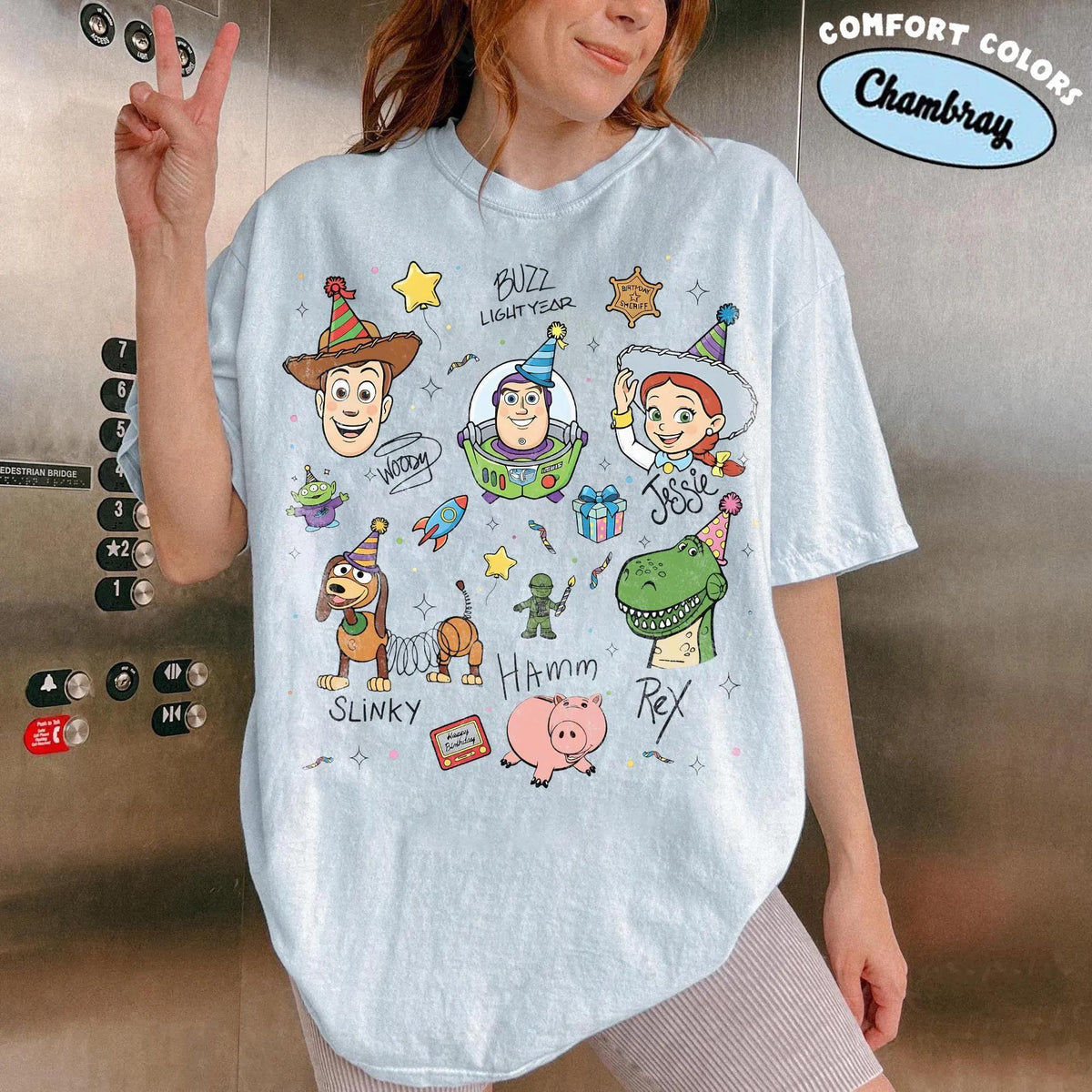 Toy Story Birthday Party Shirts — Gildan Hoodie fan art by Snagva (5)