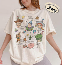Toy Story Birthday Party Shirts — Bella+Canvas Tee fan art by Snagva (6)