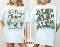 Toy Story Pizza Planet Aliens Comfort Colors — Comfort Colors Tee fan art by Snagva (4)