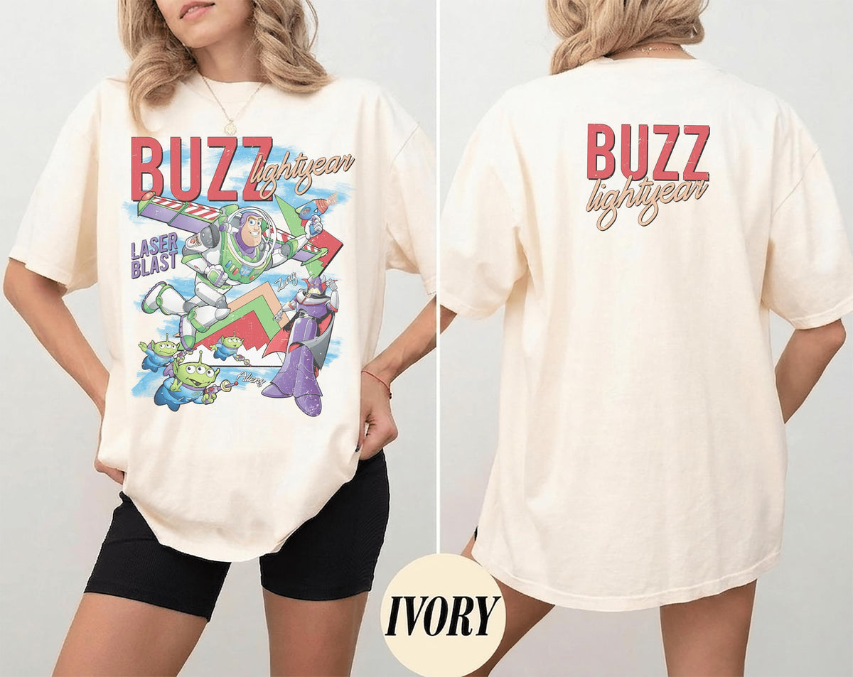 Retro Buzz Lightyear Comfort Colors — Comfort Colors Tee fan art by Snagva (3)