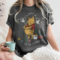 Comfort Colors Retro Winnie The Pooh Rumbly Tumbly — Gildan Hoodie fan art by Snagva (3)