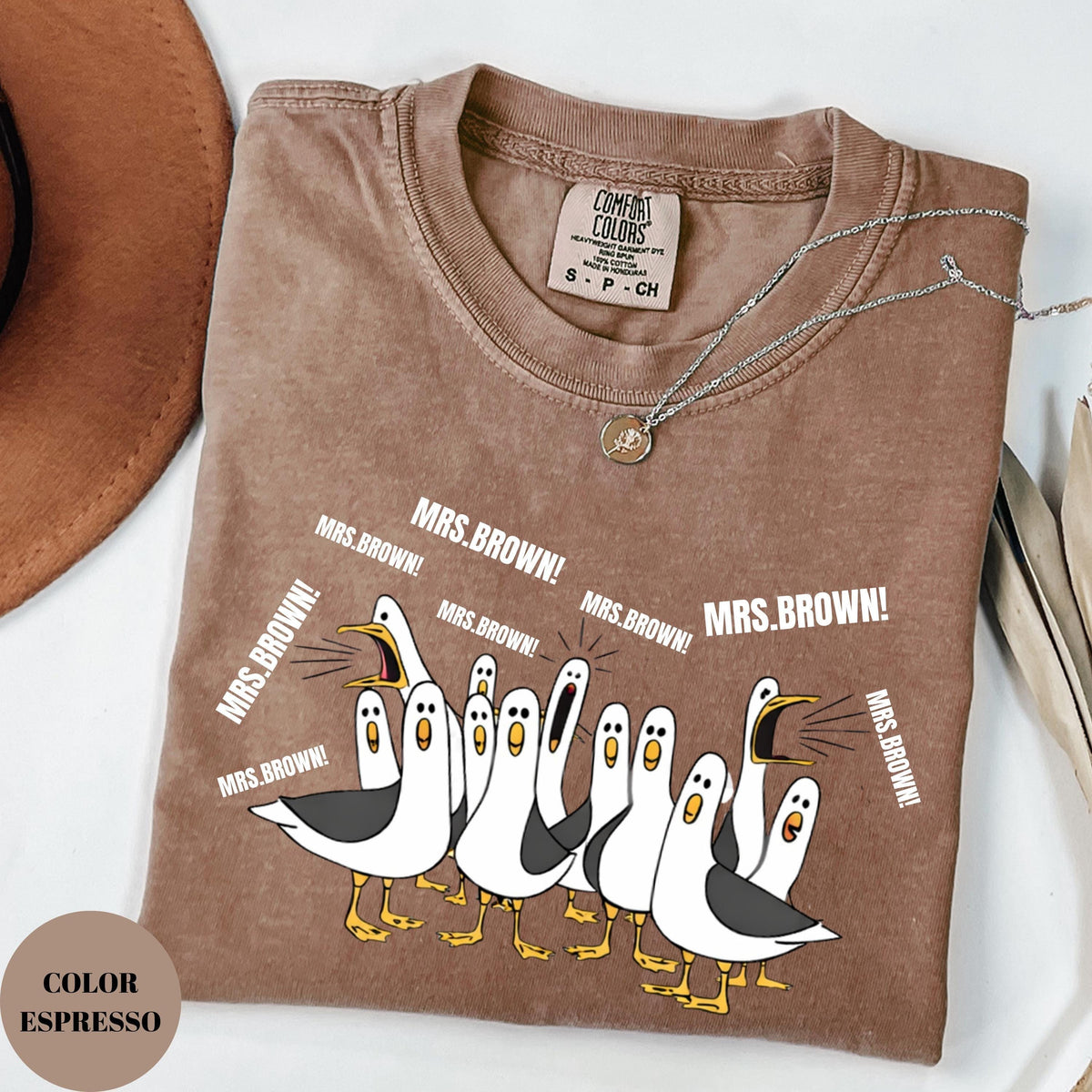 Comfort Colors® Custom Seagulls Teacher — Gildan Sweatshirt fan art by Snagva (2)