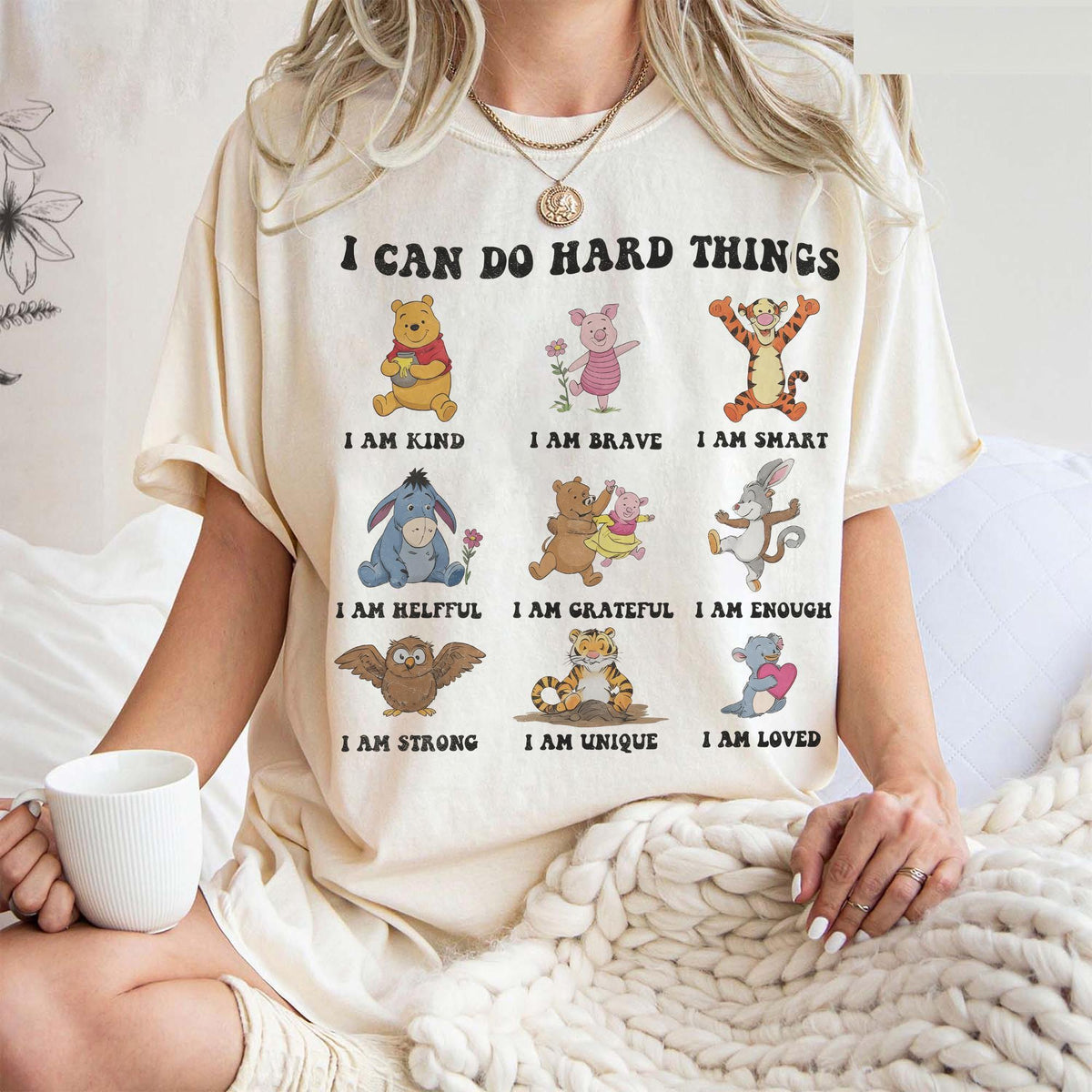 Comfort Colors I Can Do Hard Things — Comfort Colors Tee fan art by Snagva