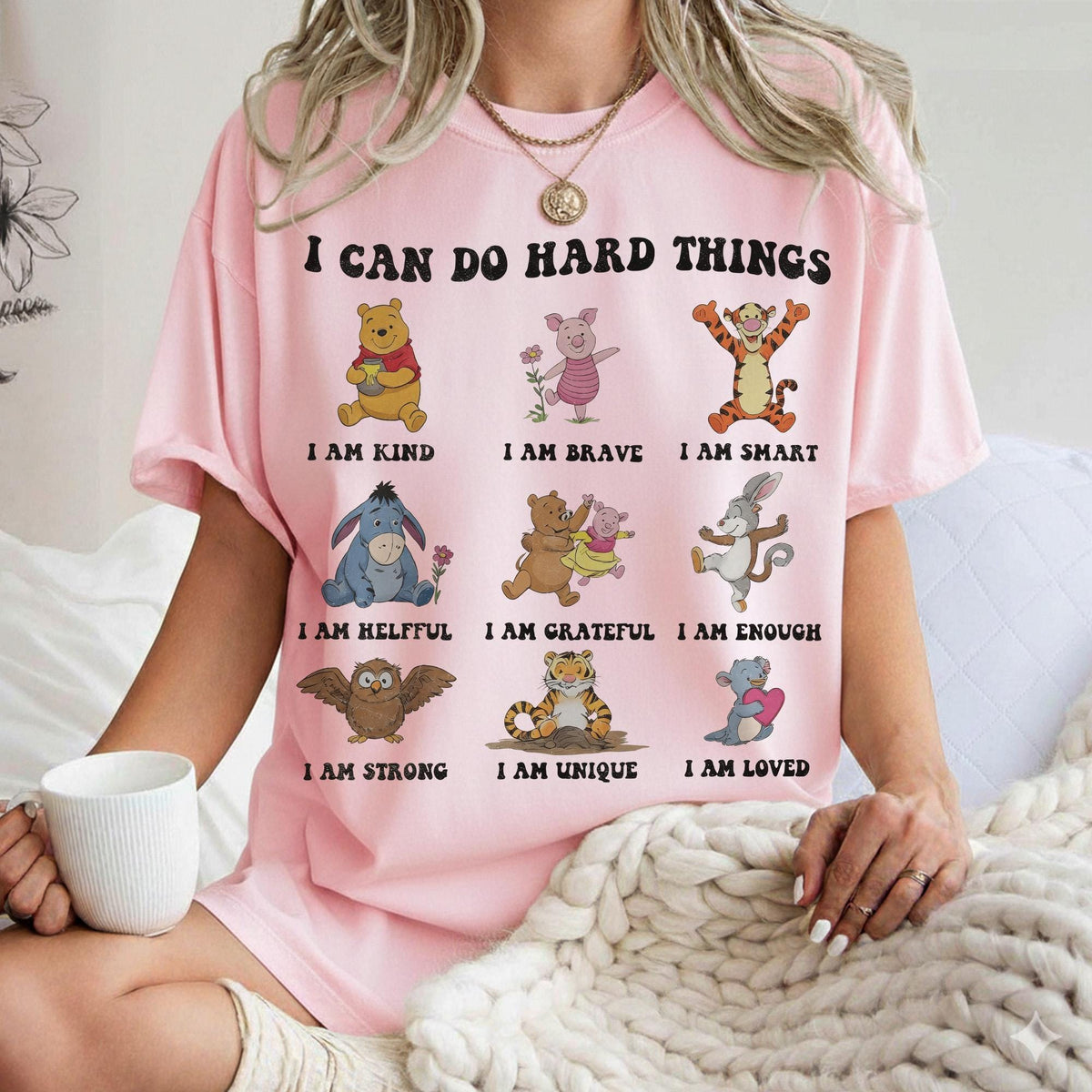 Comfort Colors I Can Do Hard Things — Comfort Colors Tee fan art by Snagva (3)