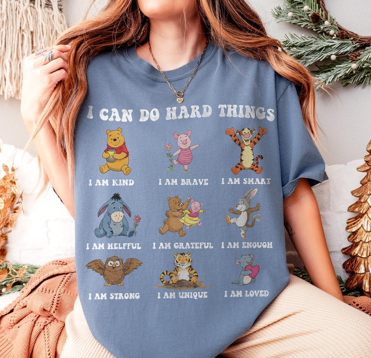 Comfort Colors I Can Do Hard Things — Bella+Canvas Tee fan art by Snagva (5)