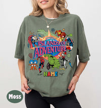 Retro Universal Studios Islands of Adventure — Gildan Sweatshirt fan art by Snagva (3)